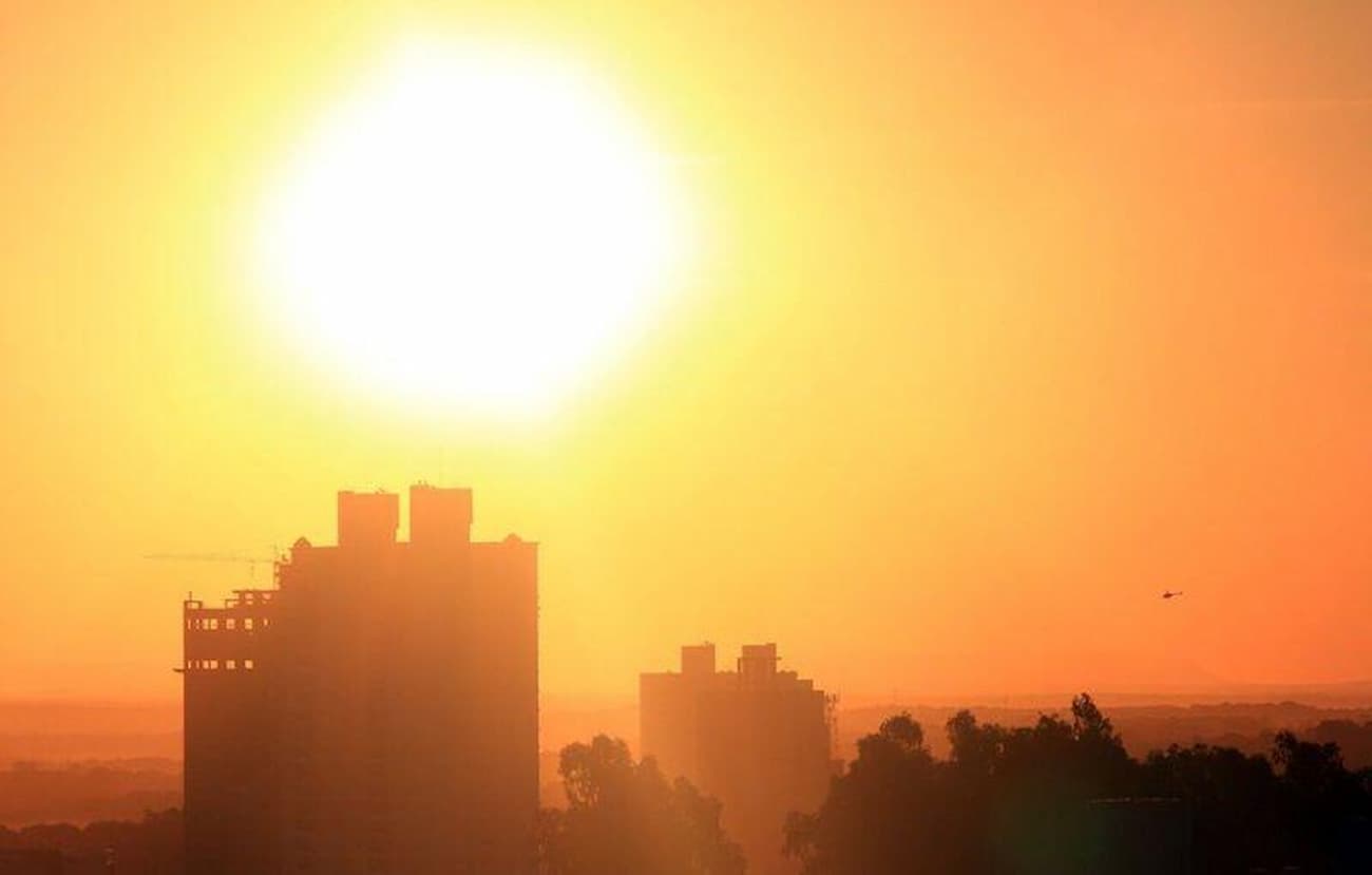 Com 40,4°C, Cuiabá bate recorde de calor e é a capital mais quente do Brasil