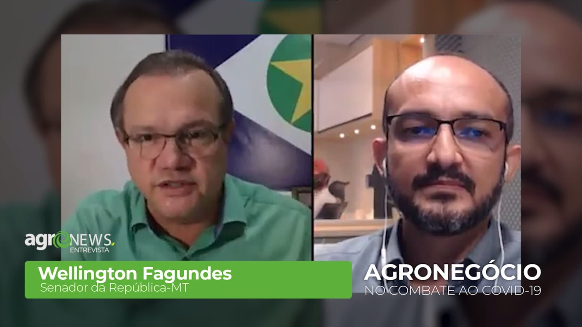 Entrevista com o Senador Wellington Fagundes – O agro no combate ao Covid-19