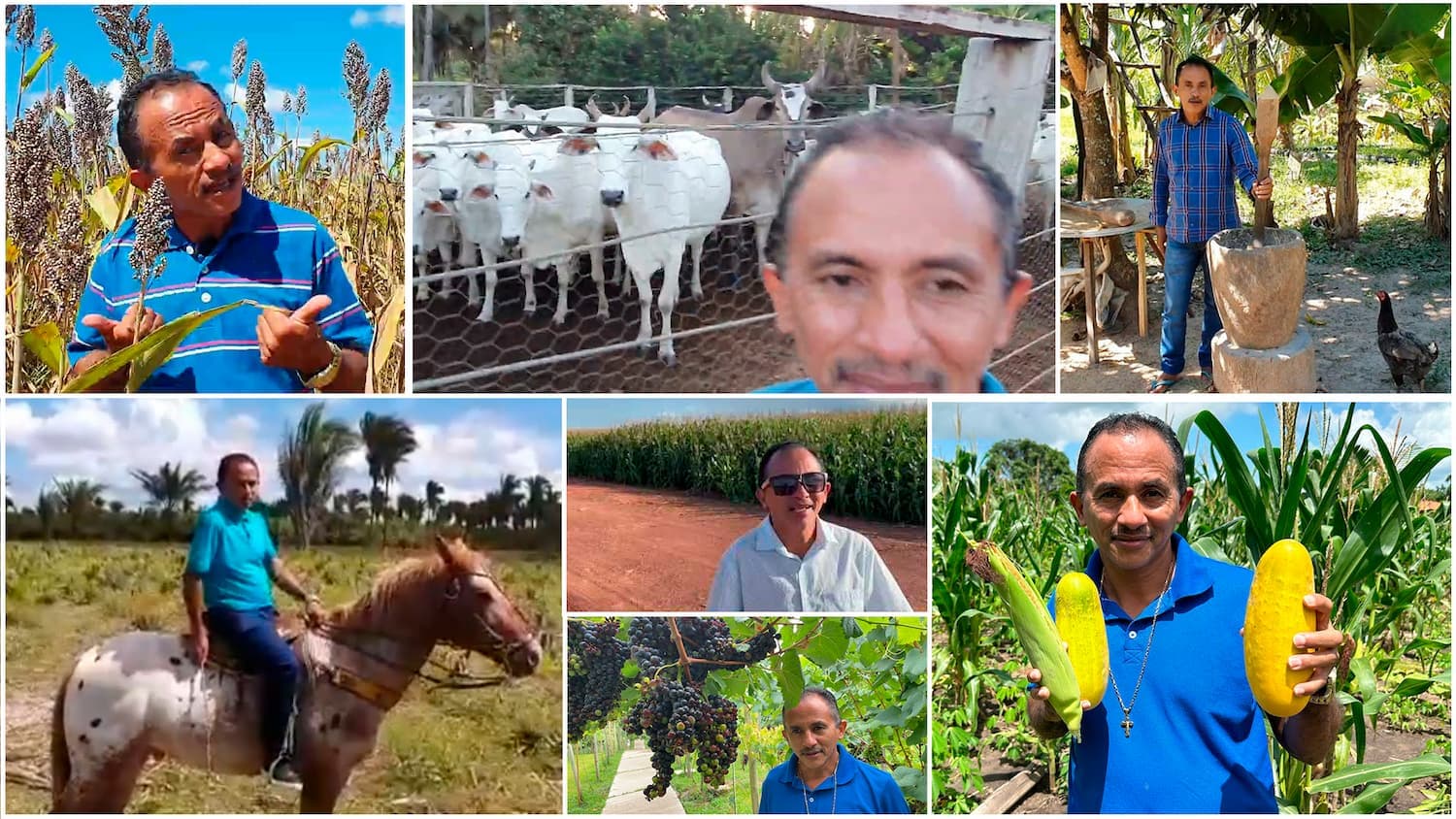 Fenômeno Manoel Caneta Azul apresenta o agro como você nunca viu
