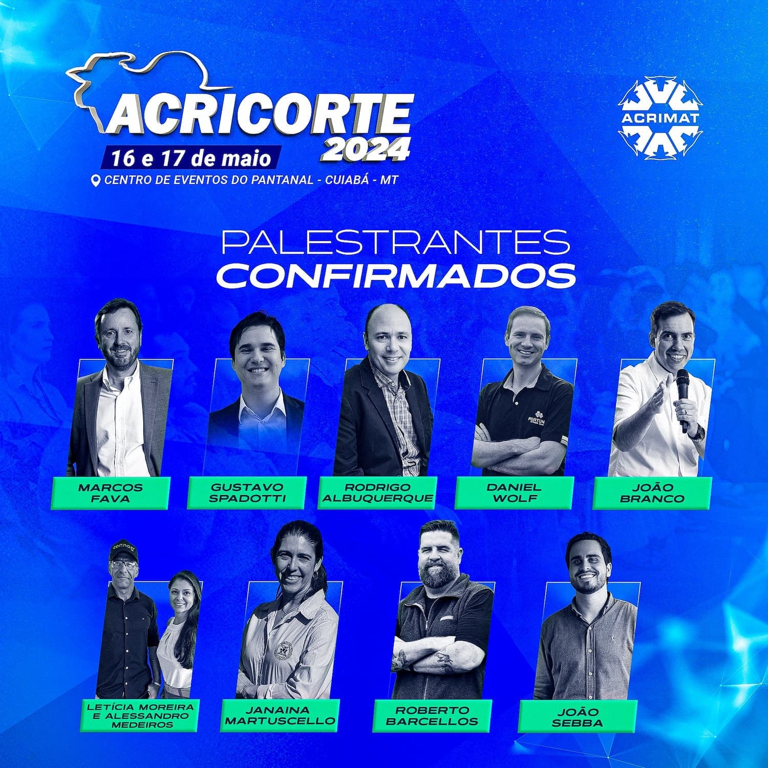 Acricorte acontecerá em maio