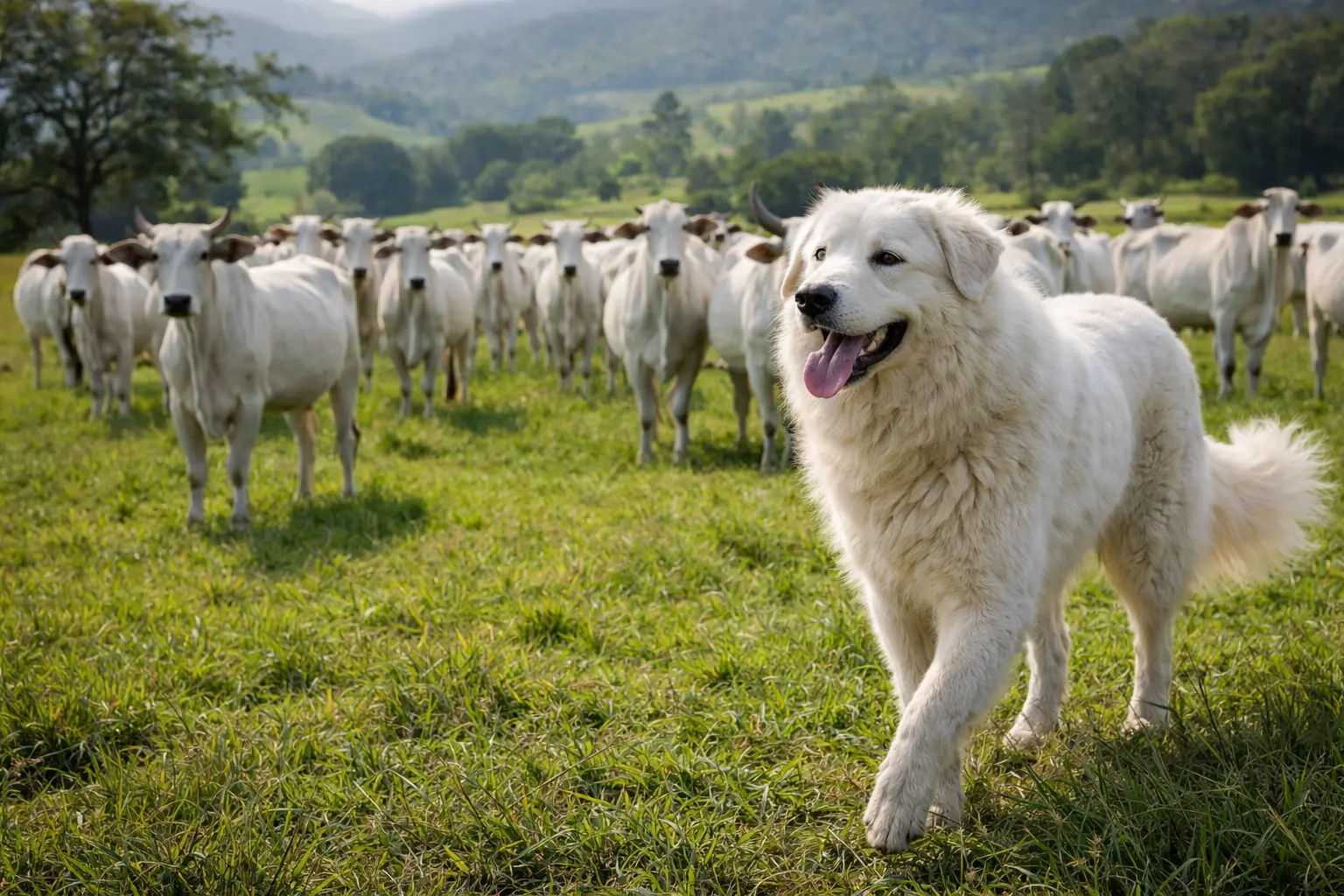 O guardião silencioso: A importância do Pastor Maremano Abruzês na pecuária