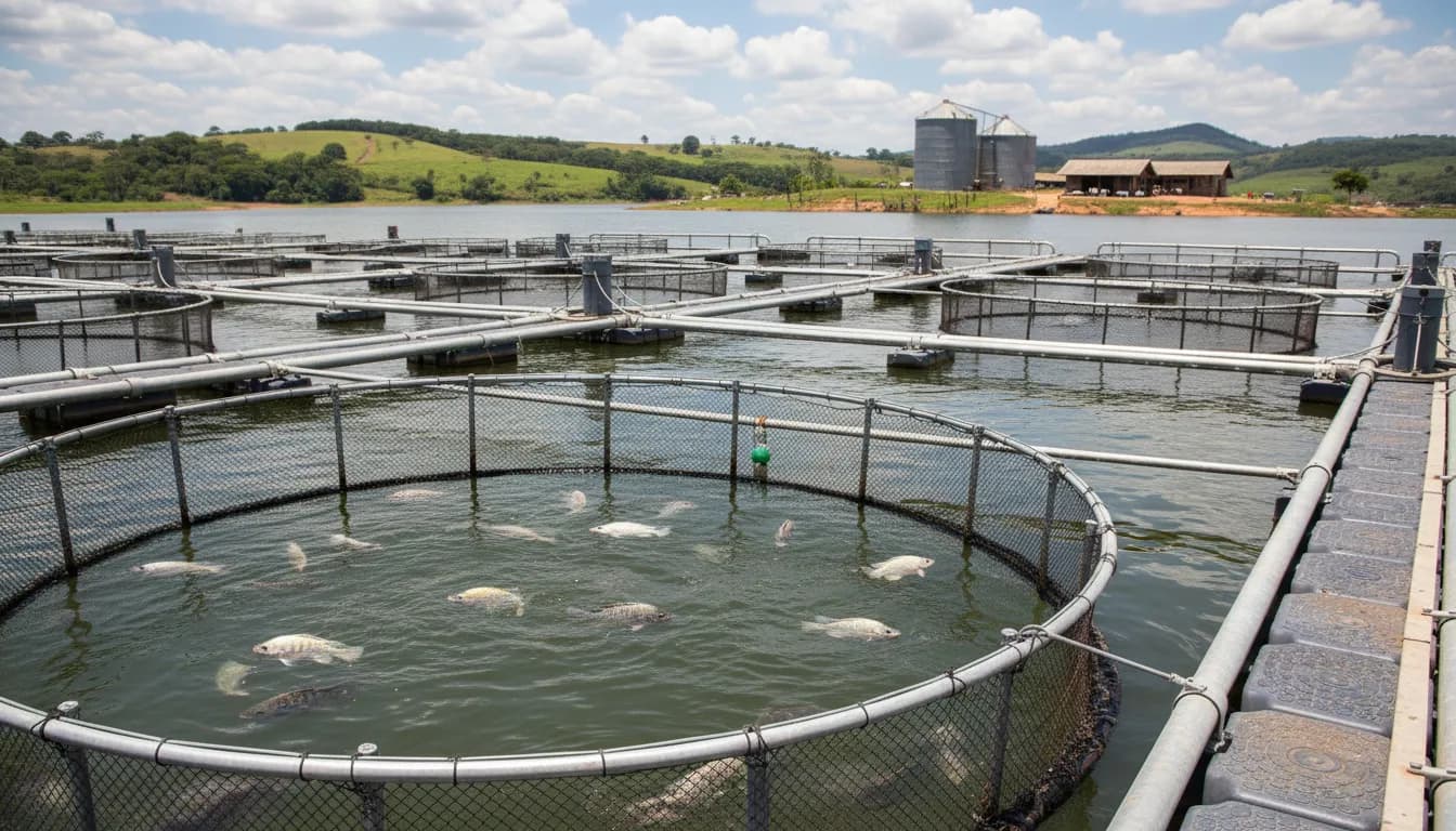 Pesquisas da Epamig avançam produção sustentável de tilápia