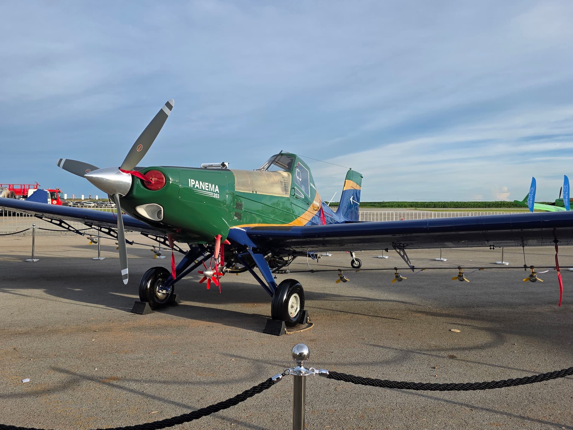 Avião agrícola a etanol no Show Safra MT promete economizar até 57% no bolso