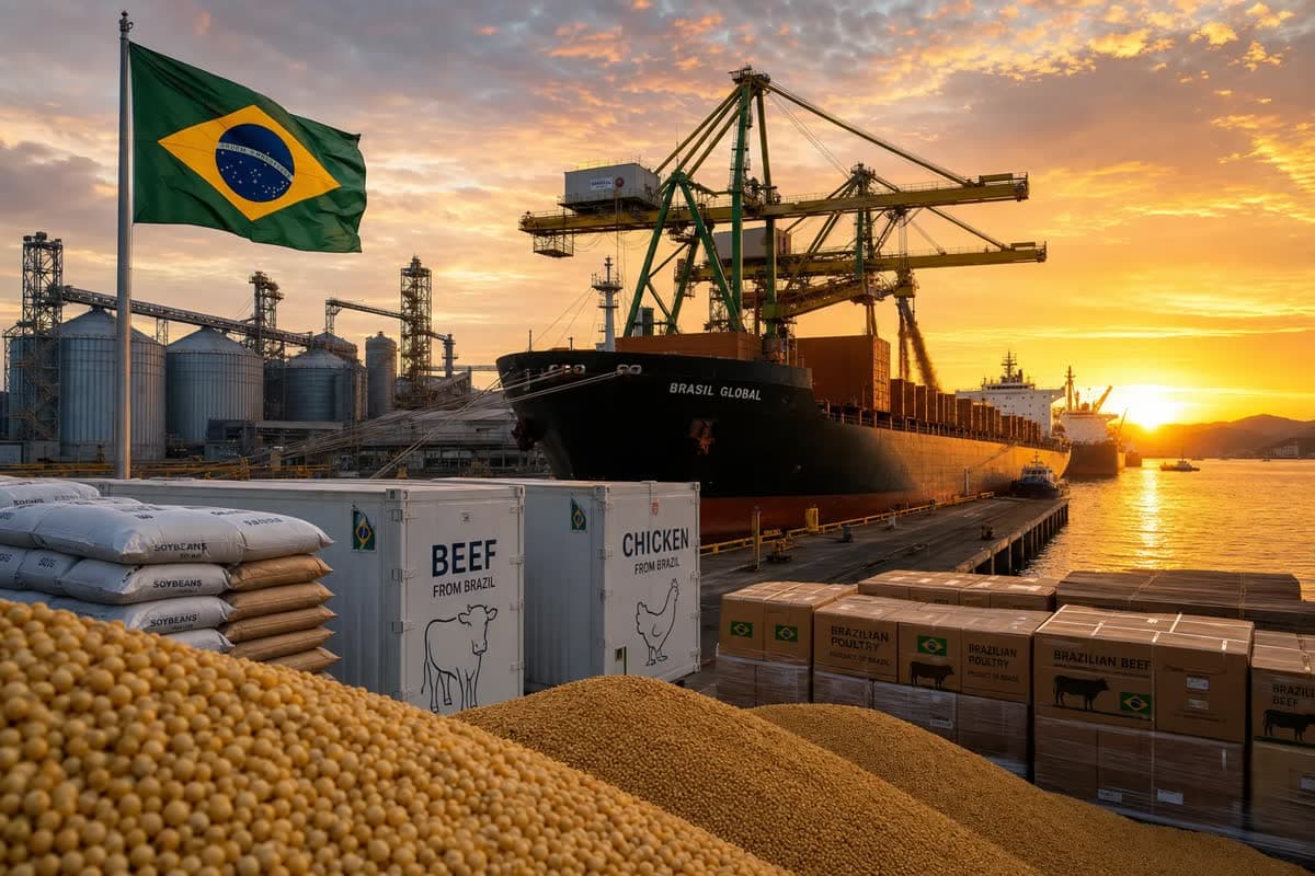 Exportacoes do agro disparam em maio com sincronia recorde