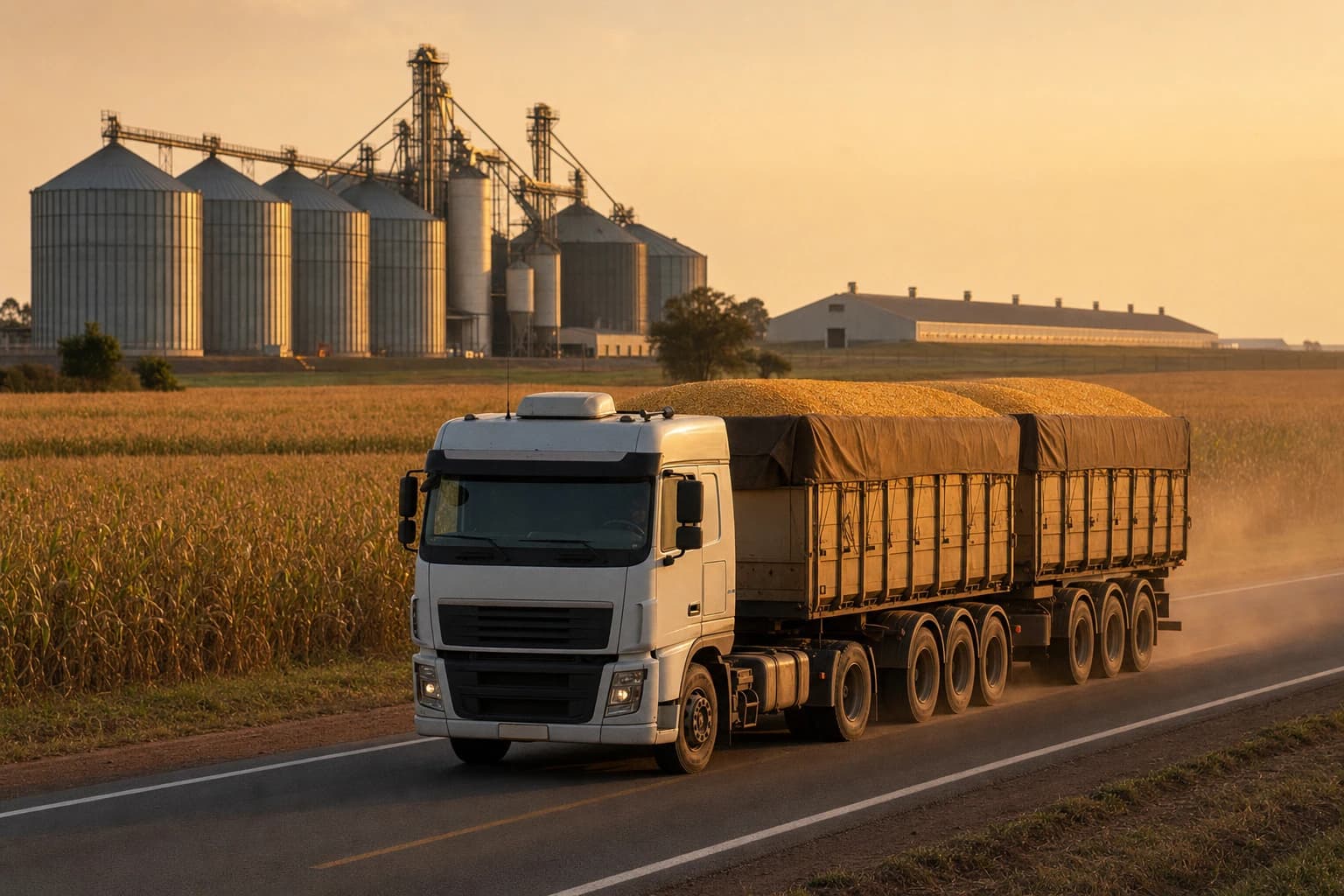 Milho caro, diesel pressionado e o impacto na proteína animal