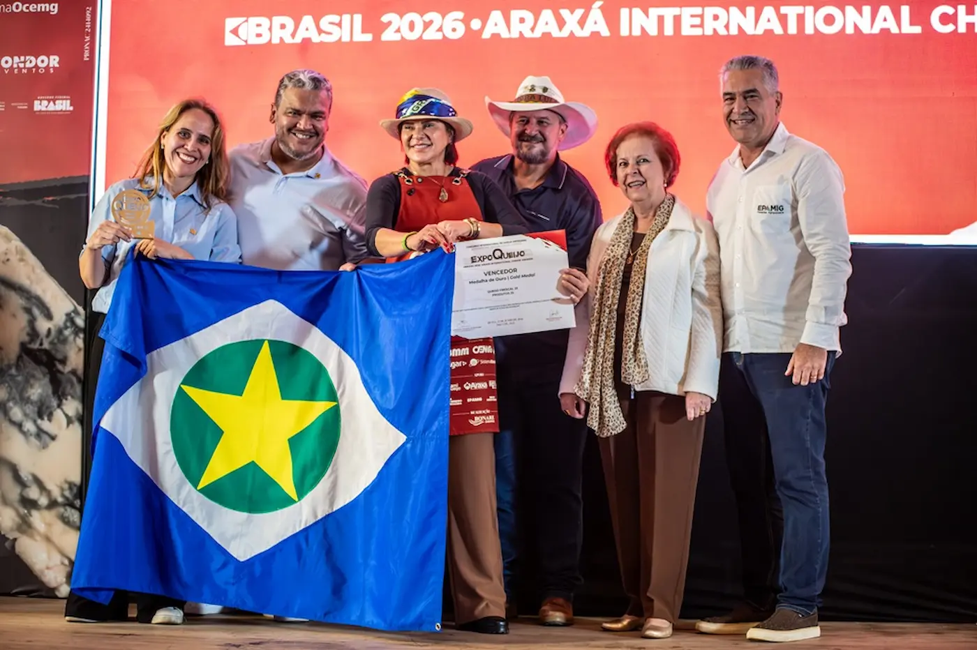 Foto: Mato Grosso conquista 2 troféus na maior competição de queijos artesanais das Américas