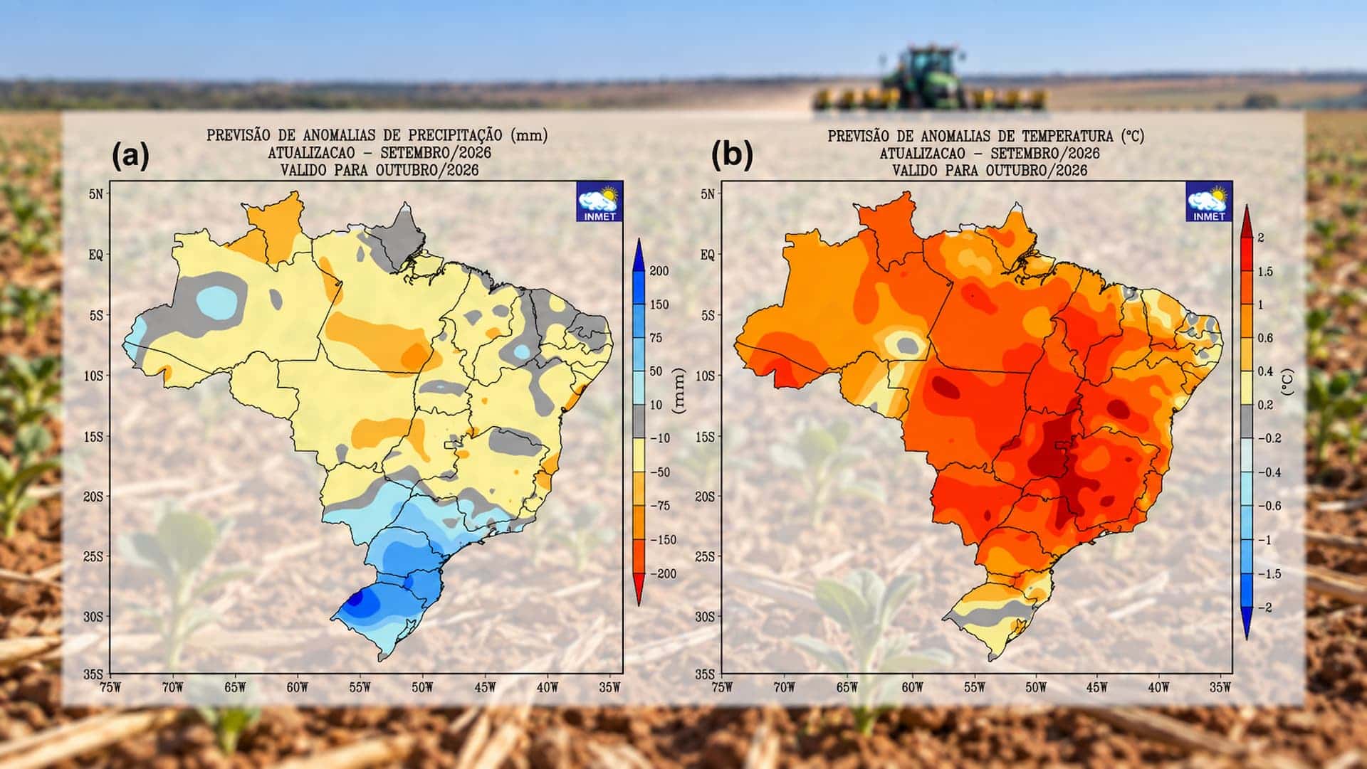El Niño e calor em Mato Grosso: o risco para a soja vai além da falta de chuva