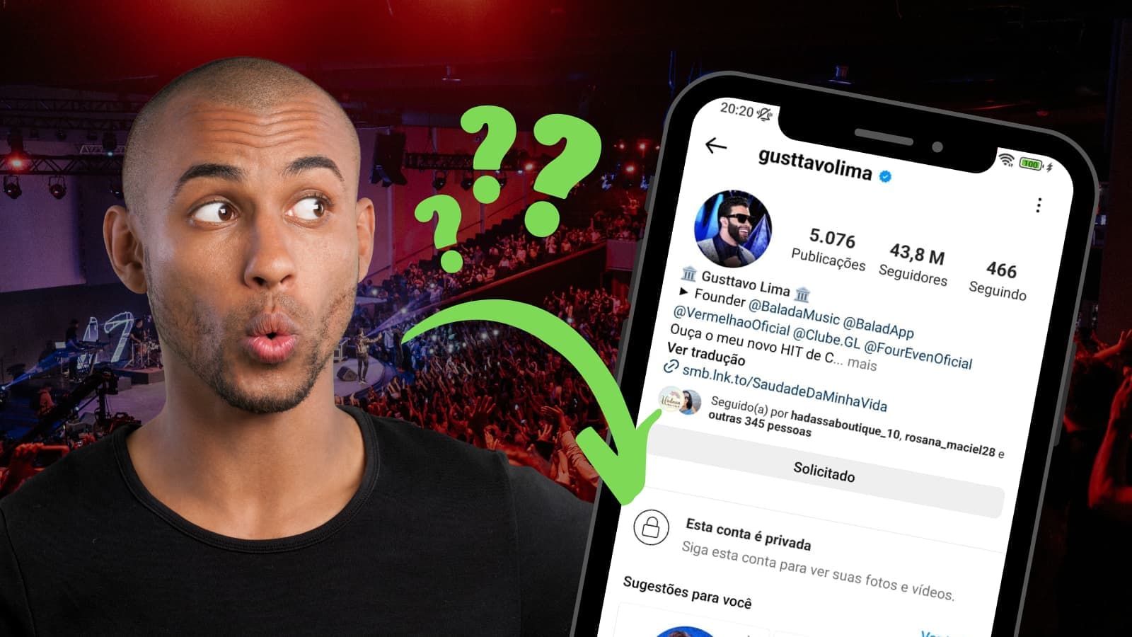 Embaixador fecha conta do Instagram e deixa mais de 43 milhões de fãs intrigados