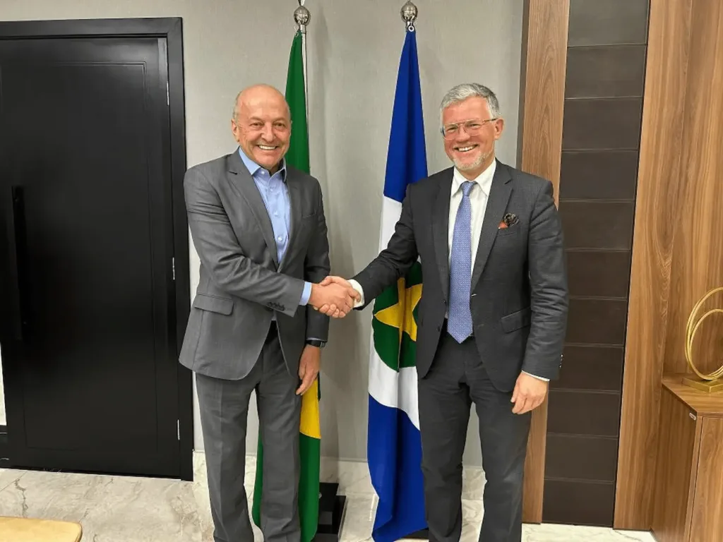 “Queremos aprender com MT para replicar as lições de sucesso em nosso país”, diz embaixador da Ucrânia