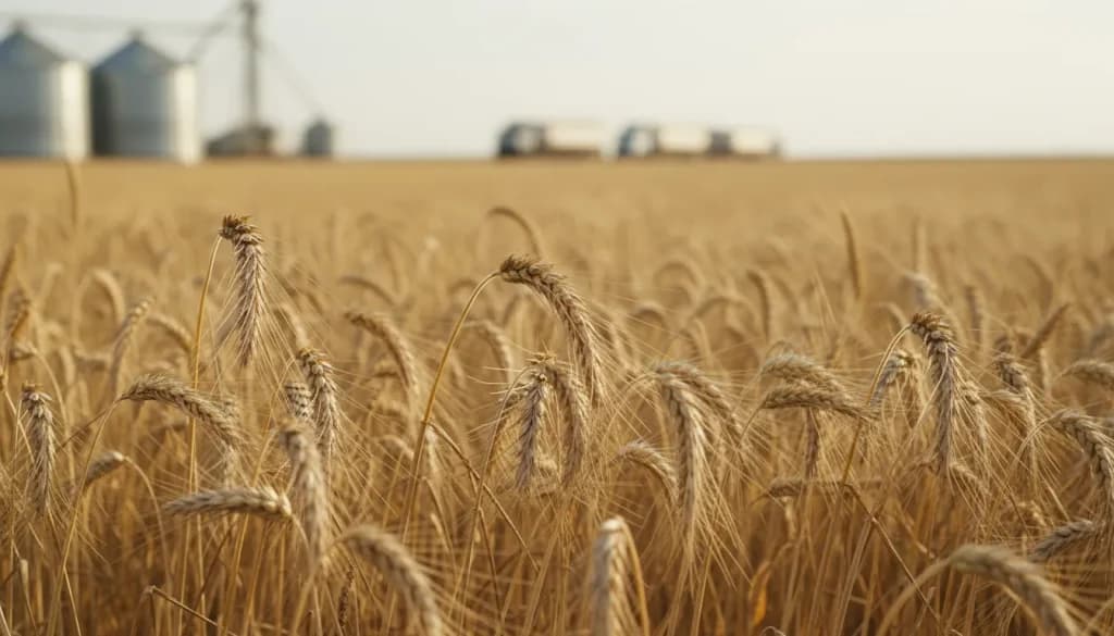 Trigo sente políticas agrícolas globais e pressão das importações