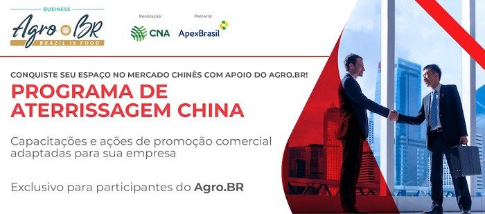 "Aterrissagem na China" leva produtos do agro brasileiro diretamente ao consumidor chinês