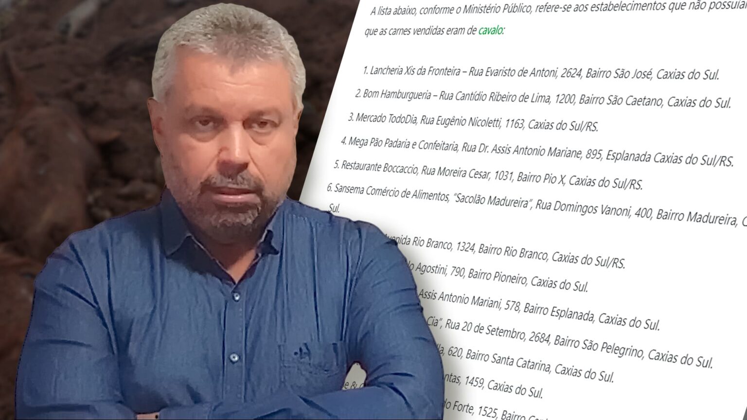 Confira a lista dos 56 estabelecimentos que vendiam hambúrgueres com carne de cavalo