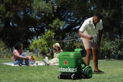 Cooler robotizado: Heineken cria BOT que irá transformar o seu jeito de beber cerveja