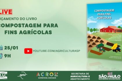 Live: Instituto Agronômico de SP lança livro "Compostagem para fins Agrícolas"