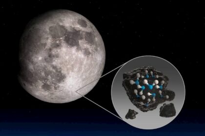 NASA descobre água na superfície da lua