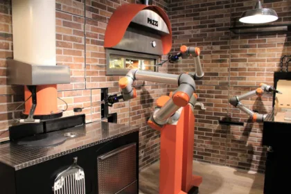 Pizzaria do futuro existe e está em pleno funcionamento, veja vídeo