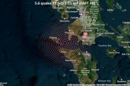 Terremoto de magnitude 5,7 atinge capital das Filipinas