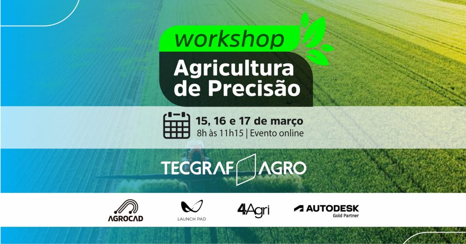 Agricultura de precisão e geração de negócios no agro são temas de evento ao vivo gratuito