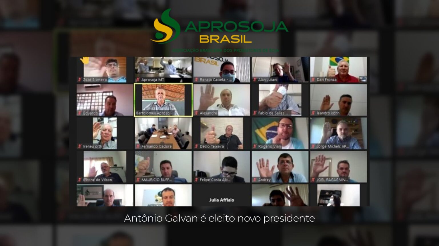 Aprosoja Brasil: Antônio Galvan, produtor de MT, é eleito novo presidente 2021-24