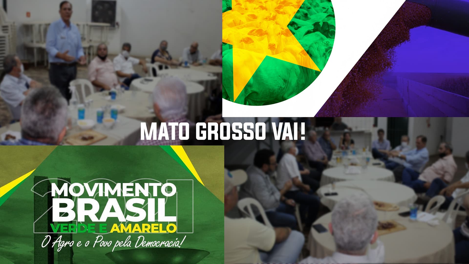 Brasil Verde e Amarelo: Lideranças do agro em MT se mobilizam para ação dia 15 de maio