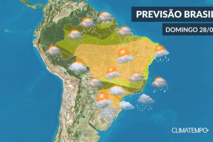 CLIMATEMPO 28 de junho, veja a previsão do tempo no Brasil