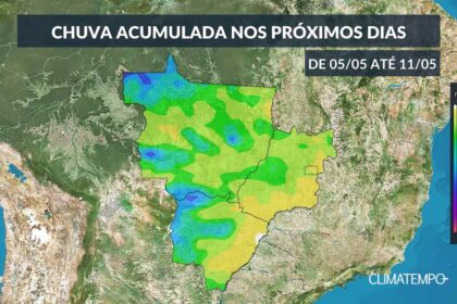 CLIMATEMPO 05 a 11 de maio, veja a previsão do tempo no Brasil