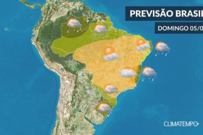 CLIMATEMPO 05 de julho, veja a previsão do tempo no Brasil