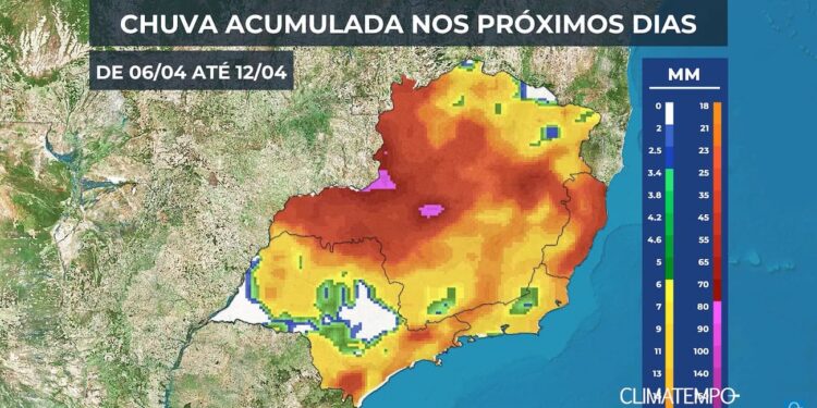 CLIMATEMPO 06 a 12 de abril, veja a previsão do tempo no Brasil