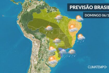 CLIMATEMPO 06 de dezembro 2020, veja a previsão do tempo no Brasil