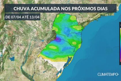 CLIMATEMPO 07 a 13 de abril, veja a previsão do tempo em todo o Brasil