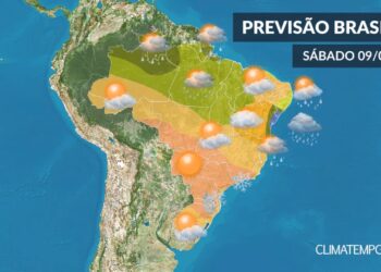 CLIMATEMPO 09 de maio, veja a previsão do tempo para o Brasil