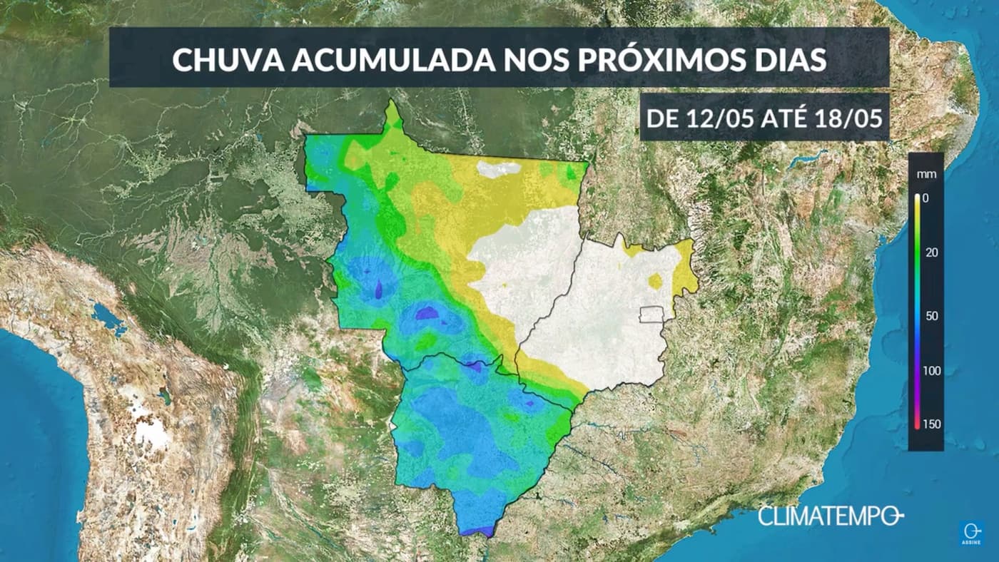 CLIMATEMPO 12 a 18 de maio, veja a previsão em todo o Brasil