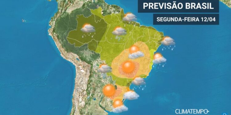 CLIMATEMPO 12 de abril 2021, veja a previsão do tempo no Brasil