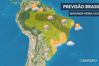 CLIMATEMPO 13 de abril, veja a previsão do tempo no Brasil