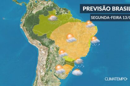 CLIMATEMPO 13 de julho, veja a previsão do tempo no Brasil