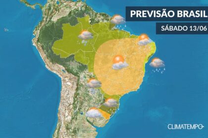 CLIMATEMPO 13 de junho, veja a previsão do tempo no Brasil