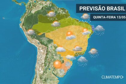 CLIMATEMPO 13 de maio 2021, veja a previsão do tempo no Brasil