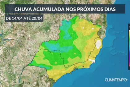 CLIMATEMPO 14 a 20 de abril, veja a previsão do tempo no Brasil