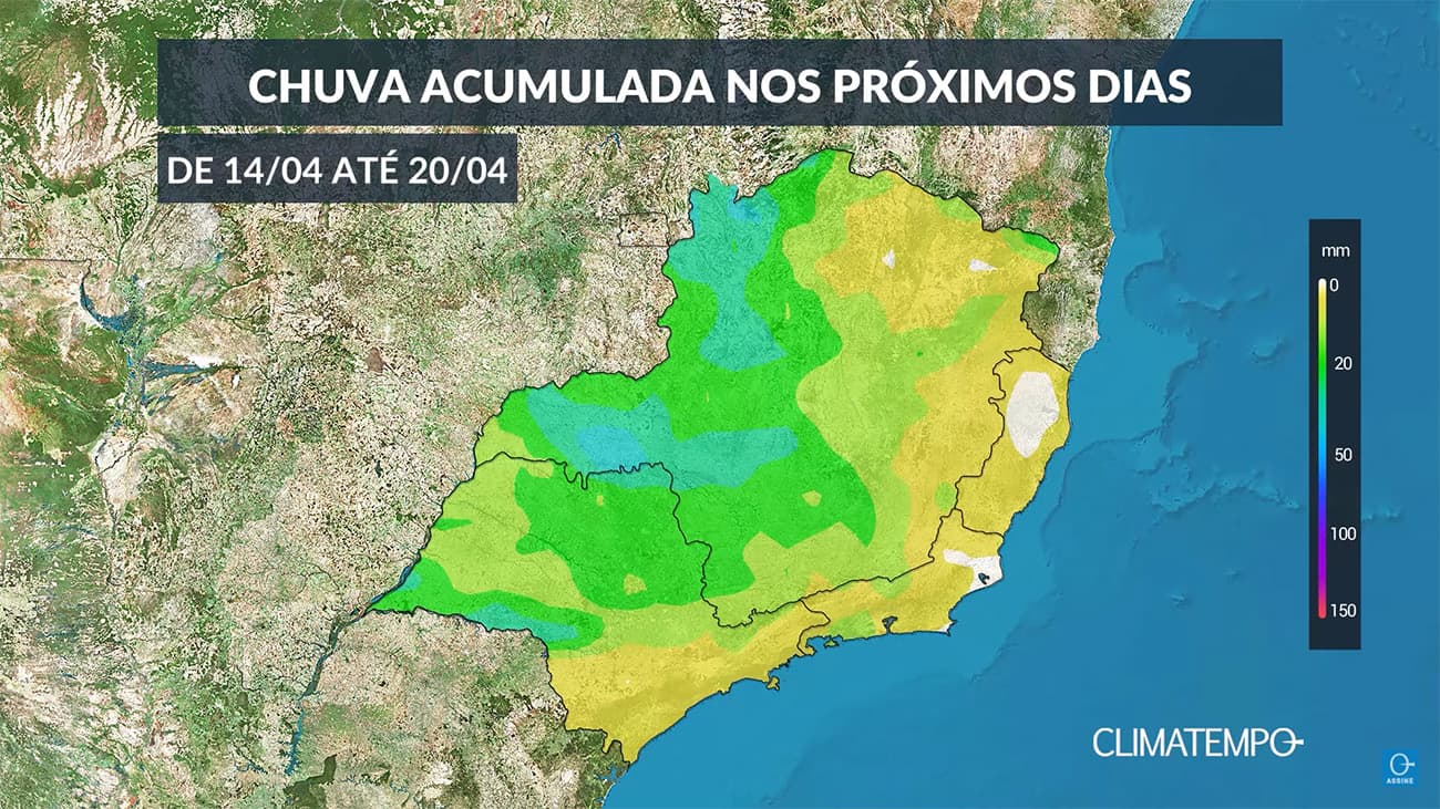 CLIMATEMPO 14 a 20 de abril, veja a previsão do tempo no Brasil