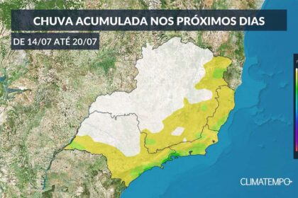 CLIMATEMPO 14 a 20 de julho, veja a previsão do tempo no Brasil