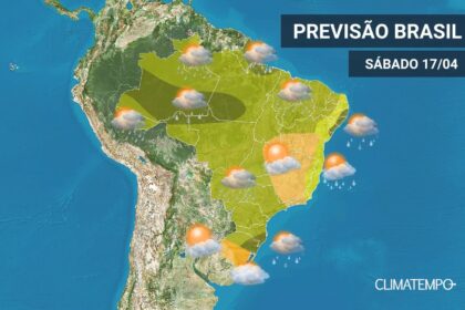 CLIMATEMPO 17 de abril 2021, veja a previsão do tempo no Brasil