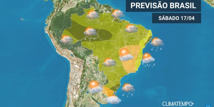 CLIMATEMPO 17 de abril 2021, veja a previsão do tempo no Brasil