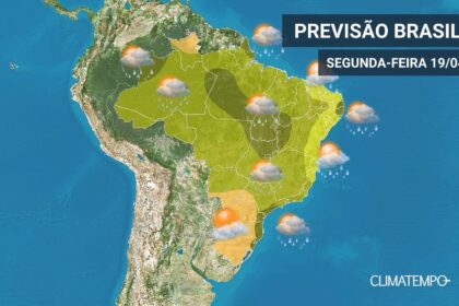 CLIMATEMPO 19 de abril 2021, tempo instável entre o Norte e Nordeste