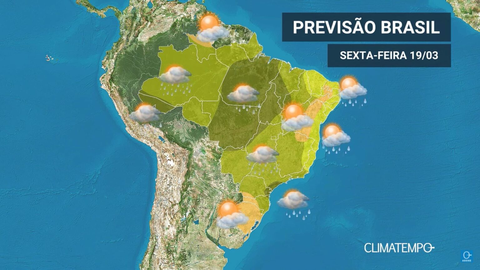 CLIMATEMPO 19 de março 2021, veja a previsão do tempo no Brasil