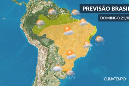 CLIMATEMPO 21 de junho, veja a previsão do tempo no Brasil