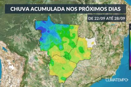 CLIMATEMPO 22 a 28 de setembro, veja a previsão do tempo