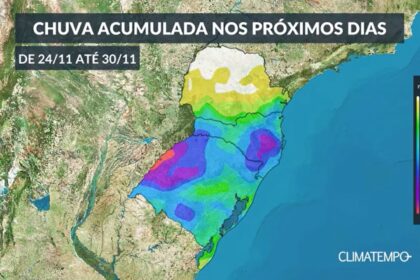 CLIMATEMPO 24 a 30 de novembro 2020, veja a previsão do tempo no Brasil