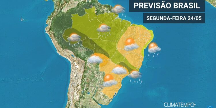 CLIMATEMPO 24 de maio 2021, veja a previsão do tempo em todas as regiões do BR