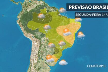 CLIMATEMPO 14 de dezembro 2020, veja a previsão do tempo no Brasil