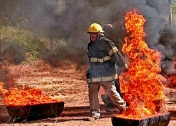 Senar-MT capacita profissionais para combater fogo em propriedades rurais